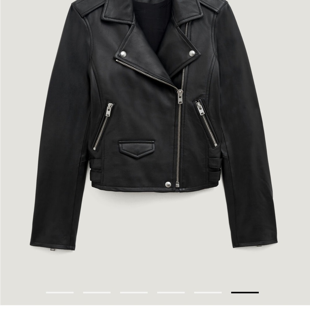 IRO
Ashville Cropped Leather Jacket